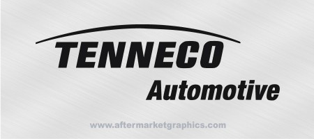 Tenneco Automotive Decals - Pair (2 pieces)